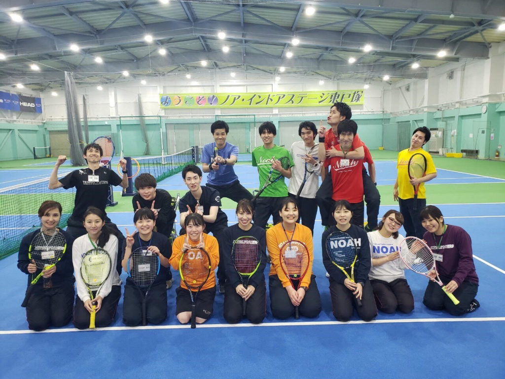スタッフでテニスDAY🎾 テニススクール・ノア 横浜東戸塚校(神奈川県横浜市港南区) スタッフでテニスDAY🎾 テニススクール・ノア 横浜東戸塚校(神奈川県横浜市港南区)